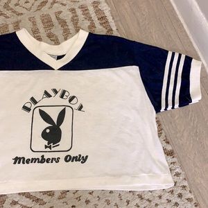 1 DAY SALE🔥Vintage Playboy crop top